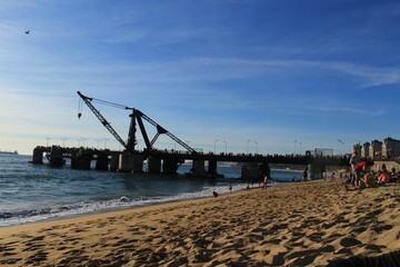 Playa muelle