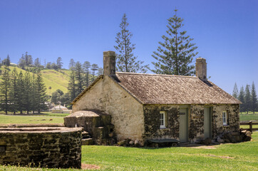 Norfolk Island Old Government House Bakehouse at Kingston