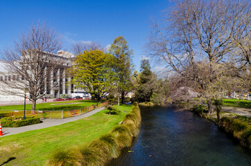 New Zealand, Christchurch, Avon River