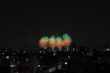 足立の花火