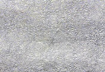 texture of wrinkle aluminum foil