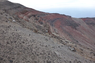 An old crater in Kirishima mountain range, Miyazaki Japan