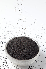 sesame isolated on white background