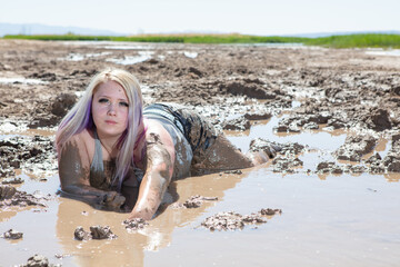 Woman at the Lake