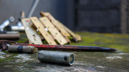 shotgun shells on the beach