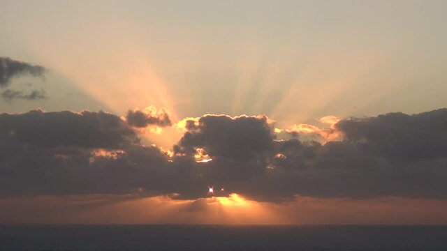 Video of scenic sunset from Chapman's Peak viewpoint in Cape Town, South Africa