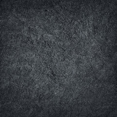 Dark grey stone / black slate stone background or texture
