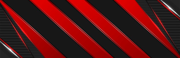 Abstract 3d dark red line shapes with light effect background