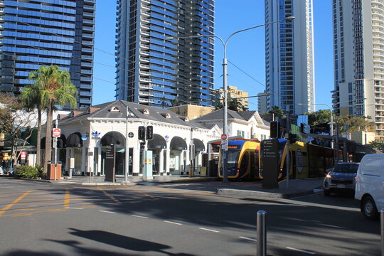 Tranv&iacute;a y edificios australianos