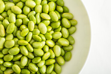 Fresh soybean seeds