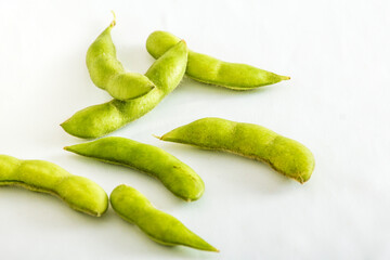 Fresh soybean seeds