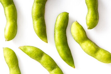 Fresh soybean seeds
