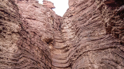 Erosion of Salta Mountains, Argentina