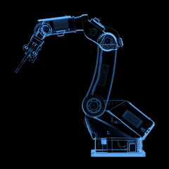 X-ray welding robotic arm