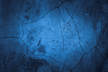 Beautiful texture abstract background dark blue stucco wall grunge decor the art of beauty of rough surfaces, Banners with spaces for text.