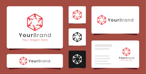 This simple logo design is perfect for charity, donation, organization, assistance, and others