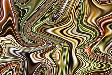 Metallic unreal color background