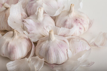 Close-up of garlic and garlic