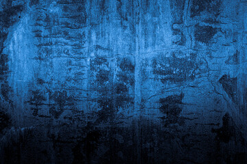 Beautiful texture abstract background dark blue stucco wall grunge decor the art of beauty of rough surfaces, Banners with spaces for text.