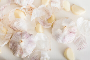 Close-up of garlic and garlic