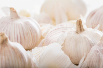 Close-up of garlic and garlic