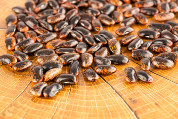 Scarlet runner beans