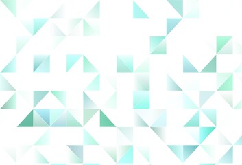 Light vector background with polygonal style.