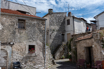 Carpinone. Italian town in the province of Isernia in Molise.