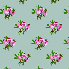 The beautiful floral pattern for fabric or bacjground