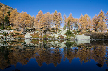 lago - paesaggio - natura - montagna - autunnale