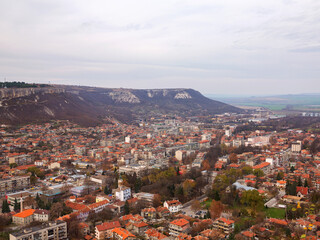 Naklejka premium Beautiful landscape with Bridge nearby medieval fortress Ovech in Provadia Bulgaria