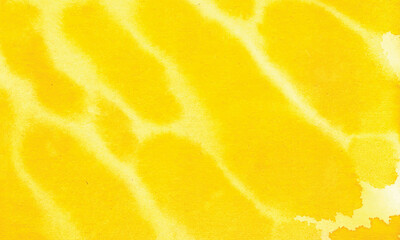 yellow watercolor background Premium vector