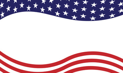 patriotic background with stars