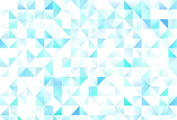 Fototapeta premium Light vector layout with lines, triangles.