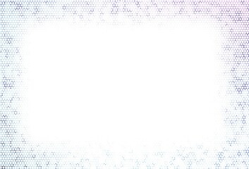 Fototapeta premium Light vector template with crystals, triangles.