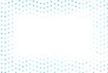 Light background with triangles.