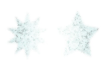 Light vector pattern with polygonal style.