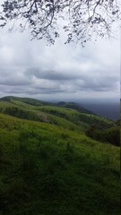 landscape with clouds