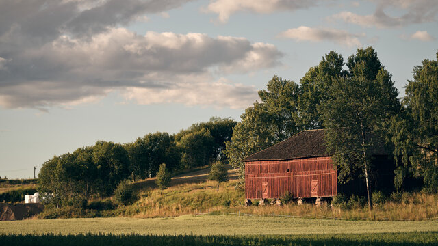 Rural countryside of Oslo.