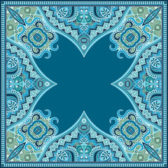Vector abstract ornamental nature ethnic frame