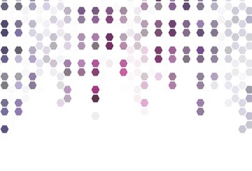 Light Pink, Green vector texture with colorful hexagons.