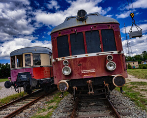 Fototapeta premium Historical train