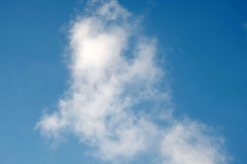 blue sky with clouds