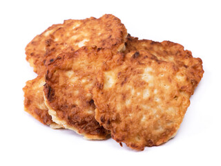 Group of delicious cabbage cutlets