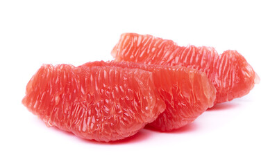 Peeled grapefruit slice