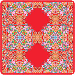 Vector ethnic ornamental illustration