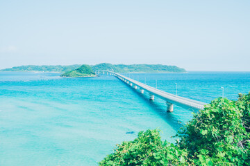 山口県下関市　角島大橋