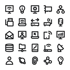Network & Communication Vector Icons 5