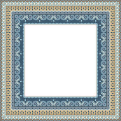 Vector decorative floral ethnic illustration