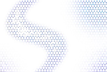 Light backdrop with dots.